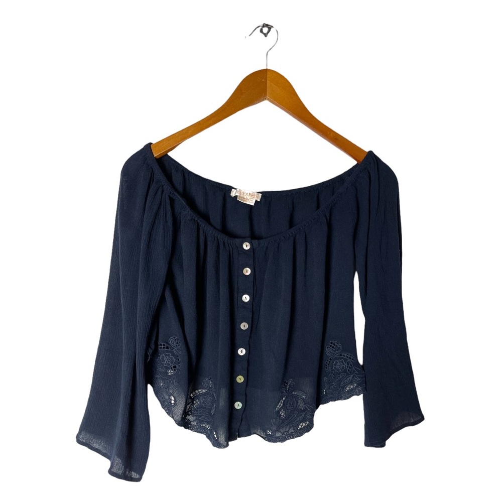 The Hanger Embroidered Top L